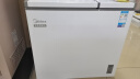 澳柯玛（AUCMA）211升 家用商用冰柜 双箱双温冷柜顶开门 冷藏冷冻卧式冰箱  冷藏全铜管 以旧换新BCD-211CNE 实拍图