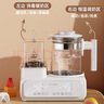 美菱（MeiLing）恒温水壶婴儿二合一温奶器恒温壶家用宝宝暖奶器多功能恒温调奶器 9合1+暖奶+茶滤+ 1500ml 【白色】 实拍图
