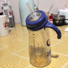 M&M吸管杯儿童喝奶杯防漏吸管奶瓶1-3岁进口PPSU耐摔弧形学饮奶瓶 星月款 330ml +咬吸重力球*2 实拍图