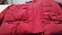啄木鸟品牌女装红色显瘦立领羽绒棉服棉衣短款2025年冬季新款保暖外套 酒红色 L 105-120斤 实拍图