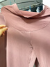 嫚熙（EMXEE）超皮孕妇秋衣秋裤套装秋冬哺乳月子服保暖内衣 燕麦灰【中暖-发热纱】 M 实拍图