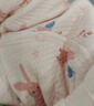 童泰宝宝连体衣秋冬季纯棉婴儿衣服家居内衣偏开长袖夹棉哈衣爬服 粉色 66cm (建议3-6个月身高60-68cm) 实拍图