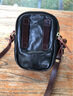 ANDSEEYOU品牌 休闲单肩包男 头层牛皮随身手机包小背包手工真皮迷你斜挎包 黑色 实拍图