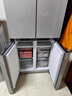 西门子（SIEMENS）超薄500L对开门冰箱 变频无霜大容量家用冰箱 家电 超薄嵌入式 银BCD-500W(KX50NA41TI) 国家补贴 实拍图