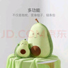 网易严选 多功能抱枕午睡毯 水果盖毯毛毯子 牛油果 大号 实拍图