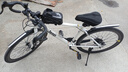 Jeep吉普公路自行车碟刹变速自行车男女学生公路车竞技代步车-RS730 RS730-公路把-皎月白-铝合金 L码（适合身高175-190cm） 24速-休闲运动(基础款) 实拍图