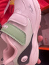 基诺浦宝宝学步鞋 18个月-5岁春秋款儿童鞋子 软底男女机能鞋GY1539 白色/绿色/灰色/银色 27 170mm 适合脚长166-175mm 实拍图