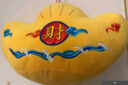 新新精艺元旦新年装饰吉祥物搬家礼物乔迁摆件元宝刺绣毛绒公仔玩偶摆件 实拍图