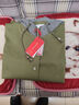 皮尔卡丹女士短外套春秋季女装休闲上衣加厚风衣2026新款工装风短外套 草绿色【有里布】 XL （建议121-135斤） 实拍图