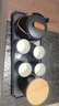 京东京造 茶具整套 套装手绘功夫茶具茶壶茶盘提梁壶 7件套【礼盒装】 实拍图