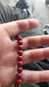 朱砂手链女款精致本命年手串男士送老公礼物送老婆生日礼物 朱砂素圈手串8mm（适合男生） 实拍图