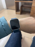 Apple Watch Series 9 (GPS)；45 毫米银色铝金属表壳；风暴蓝色运动型表带 - M/L MR9E3CH/A*企业专享 实拍图