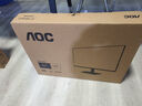 AOC 显示器 27B30H 27英寸电脑屏幕  120Hz HDMI全高清IPS广视角 窄边框 低蓝光不闪屏 27B10H2 黑色 100Hz 实拍图