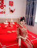 秀禾世家【东方简奢风】秀禾服婚服2025年新款新中式婚纱重工敬酒服礼服女 「新中式」N-596重工款 S 实拍图