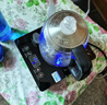 开品 煮茶器底部全自动上水感应续水电热烧水壶 办公室烧水壶恒温多档调节电水壶养生煮茶壶 1L 晶耀黑（蒸茶-煮茶-烧水）桶装水款 实拍图