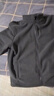 班尼路摇粒绒外套男款春秋季休闲潮牌男生开衫卫衣加绒加厚男士立领夹克 【摇粒绒】-中灰#纯色 L 【双面摇粒绒更保暖】 实拍图