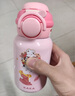 皇家洛克 ROYALLOCKE儿童保温杯316不锈钢卡通带吸管直饮杯宝宝防摔水杯子外出杯 【智能显温】萝卜兔500ML 实拍图