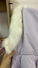 森马（Semir）森马羽绒服女中长款大毛领24冬新款工装风保暖外套109724113016 实拍图