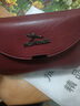 袋鼠520真皮包包女25春夏七夕牛皮斜挎包时尚软皮妈妈包中年小女包 酒红色小号  送手拿包 实拍图