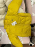 巴拉巴拉童装儿童羽绒服男童外套女童面包服冬装保暖立领外套时尚 中黄30450-白鸭绒 120cm 实拍图