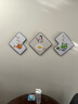 现代简约客厅餐桌挂画餐厅墙面上墙装饰画饭店壁画轻奢高级感墙画 美味生活 30*30cm水晶膜三联画 实拍图