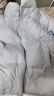 森马（Semir）羽绒服女三防纯色立领宽松简约冬季2024鹅绒外套保暖109724113005 实拍图