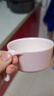 五和（WUHE）辅食碗儿童餐具宝宝吃饭碗卡通带手柄婴幼儿碗耐树脂食品级防烫 凯蒡猫单柄碗400ML+勺子 实拍图