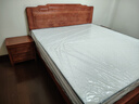 珑维【抢年后先发】佛山金花梨木全榫卯实木床主卧大床1.8米2米双人床 花梨木床+2柜+20CM椰棕弹簧床垫 1.8*2.0米 框架款(满铺床板+全榫卯) 实拍图