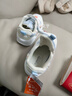 Ginofu童鞋机能鞋春秋款单鞋学步鞋宝宝软底防掉小童一岁男女小童宝宝鞋 天蓝色K96 18  内长13.3脚长约12.4-12.8 实拍图