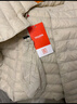 鸭鸭（YAYA）佟丽娅明星同款轻薄羽绒服女短款韩版休闲保暖羽绒内胆轻便外套 米白色 M 实拍图
