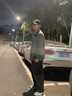 WHIM NASA男士麂皮绒夹克外套男春秋季款潮流学生高级感痞帅男生棒球服冬季 721排扣款-深灰色 XL 实拍图