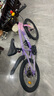 SANGPU 儿童自行车学生车6-15岁以上变速碟刹山地车男女孩青少年单赛车 单速辐条-粉紫色 20寸【适合130-155cm】 实拍图