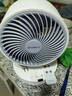 艾美特（AIRMATE）空气循环扇桌面电风扇家用节能遥控迷你小风扇台式小巧桌面扇涡轮循环对流大风量摇头轻音低噪宿舍 遥控款【轻音节能+小巧便携】大风力 实拍图