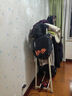 圣诺依琳衣帽架服装展示架落地挂衣架家用卧室衣服收纳架 120*150白 实拍图