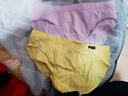 维多利亚的秘密（Victoria's Secret）PINK 夏季舒适无痕3A抗菌抑菌LOGO中腰包臀内裤三角裤女 94D1白色-光面款 11247228 1条 S 实拍图