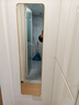 小匠材全身镜贴墙壁挂式挂墙穿衣镜家用试衣镜卧室宿舍试衣镜子40*150金 实拍图