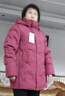 雅鹿中年妈妈羽绒服2025冬新款奶奶纯色中长款老太太保暖防寒鸭绒外套 实拍图