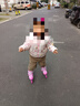 小状元轮滑鞋儿童溜冰鞋女童男童初学中小学滑轮滑冰鞋旱冰鞋成人 粉|八轮全闪（头盔护具+礼包） S 适合鞋码(27-32) 实拍图