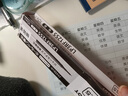国誉(KOKUYO)Campus按动中性笔考试刷题速干0.5mm签字笔 黑色 6支装（黑笔*6+黑芯*6） 实拍图
