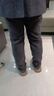 啄木鸟牛仔裤男士宽松休闲百搭直筒男2025秋冬季新款弹力显瘦长裤子男 灰色加绒 32 【建议130-150斤】 实拍图