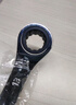 伊莱科（ELECALL）固定头棘轮扳手 17mm 快速开口两用梅花扳手省力工业家用ET090117 实拍图
