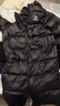 准者运动羽绒服男冬季长款户外保暖加厚鸭绒黑色运动休闲连帽情侣外套 纯正黑 【京仓发货】 5XL (200) 实拍图