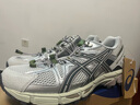 亚瑟士跑步鞋男鞋耐磨运动鞋透气抓地越野跑鞋 GEL-KAHANA 8 FL 灰色 41.5 实拍图