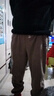 猫霓加绒裤子男冬季潮流宽松保暖束脚工装裤加厚九分运动休闲卫长裤 卡其-加绒加厚 5XL【建议体重180-200斤左右】 实拍图