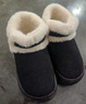 俞兆林（YUZHAOLIN）棉拖鞋女室内包跟厚底保暖毛绒棉鞋雪地靴 YO511 实拍图