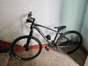 WOLF跑狼硬核300PRO山地车成人男女铝合金18速桶轴油碟越野山地自行车 消光黑银 /禧玛诺18速/120响花鼓 27.5寸轮径X17寸车架 硬核300plus(快拆版) 实拍图