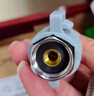 九牧（JOMOO） 不锈钢软管马桶进水管单冷/双冷热面盆龙头软管4分口软管H5688 双扣编织管80cm 实拍图