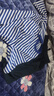 体能服 短袖海魂衫男体能短袖套装体能服蓝白t恤体能训练迷彩服圆领休闲意設透气迷彩短袖T恤 套装海魂衫 165-170/84-88 实拍图