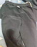 NASA GISS休闲裤男宽松保暖裤加绒厚款长裤子 花灰直筒加绒 (175/80A)L 实拍图