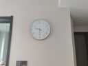 挂钟客厅钟表简约北欧时尚家用时钟挂表现代创意个性石英钟新款 经典玫瑰金 16英寸 直径40厘米（客厅更大气） 实拍图